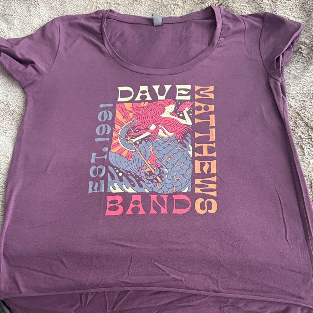 Next Level Apparel Purple T-Shirt